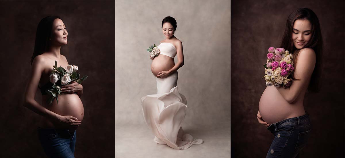 Maternity Photo in Studio